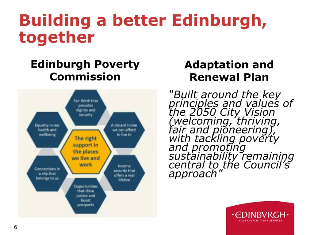 building a better edinburgh together