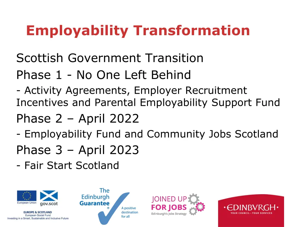 employability transformation