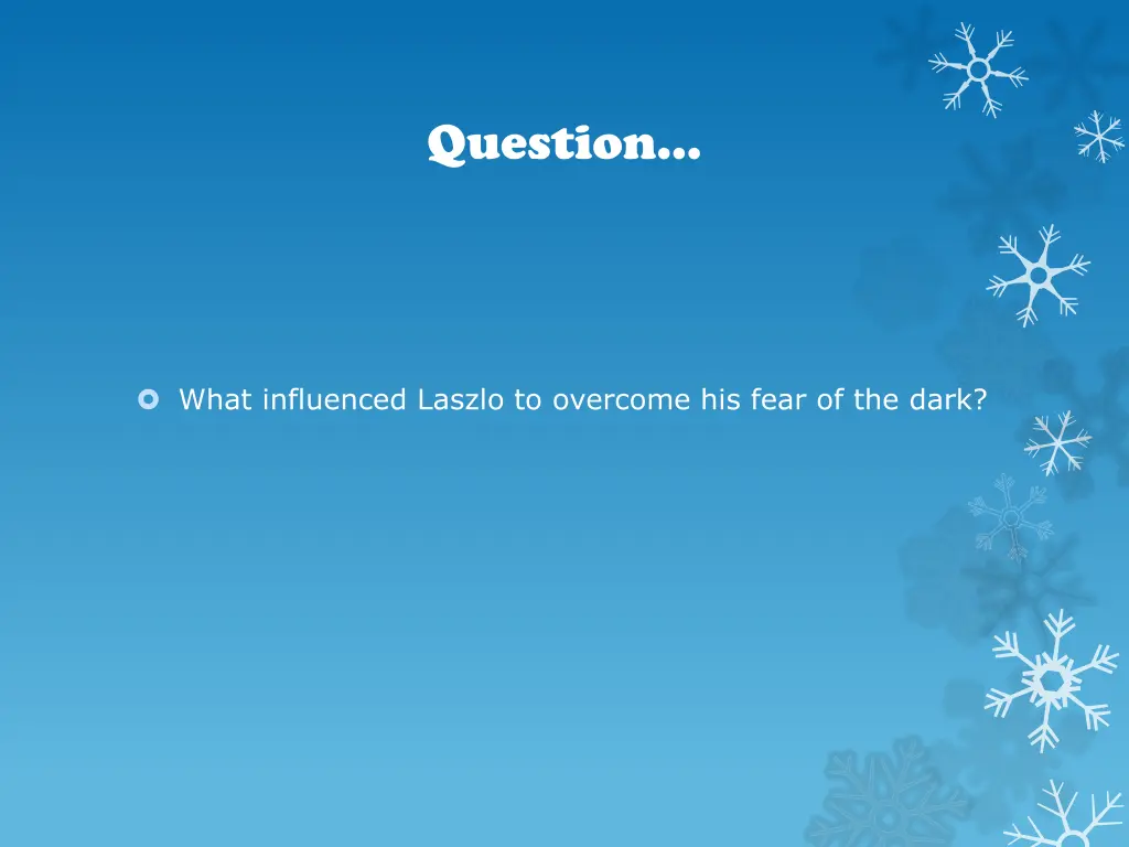 question