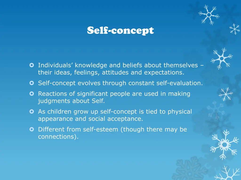 self concept