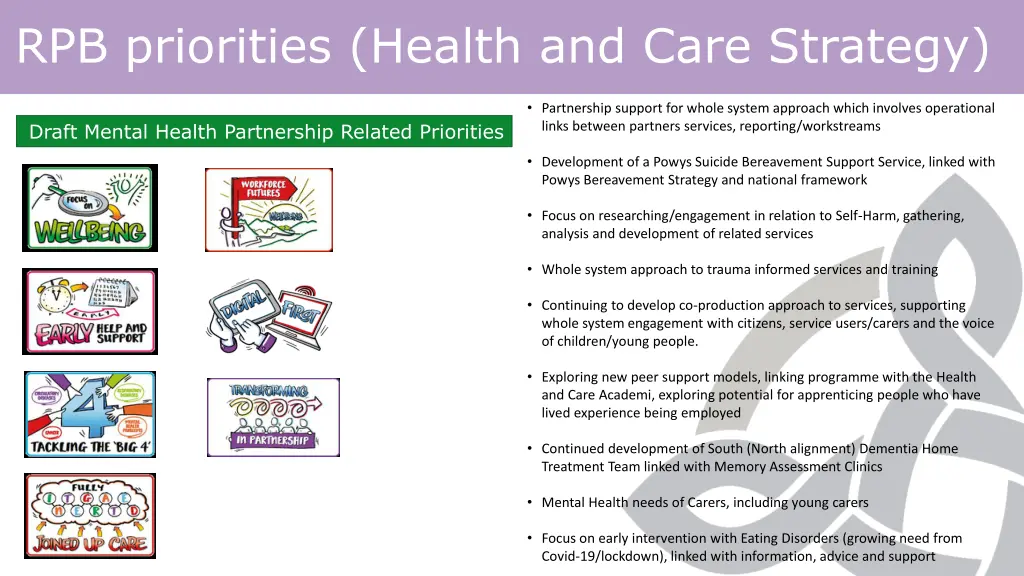 rpb priorities health and care strategy