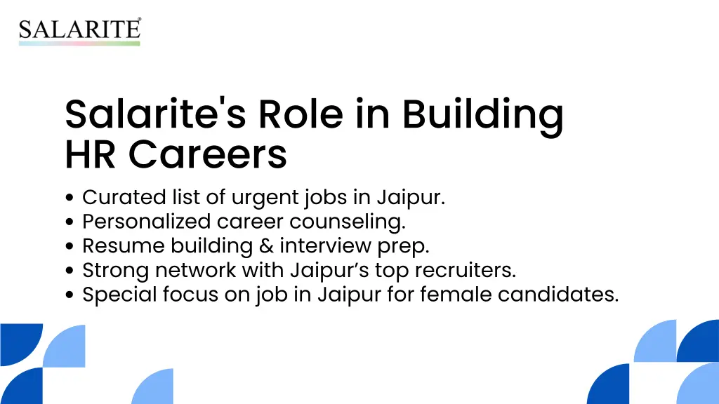 salarite s role in building hr careers curated