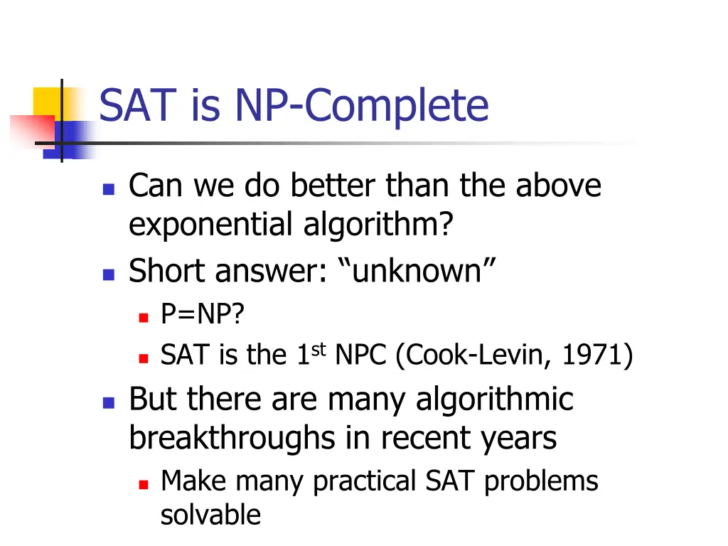sat is np complete