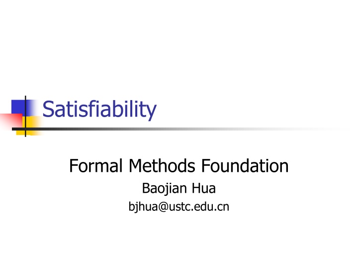 satisfiability