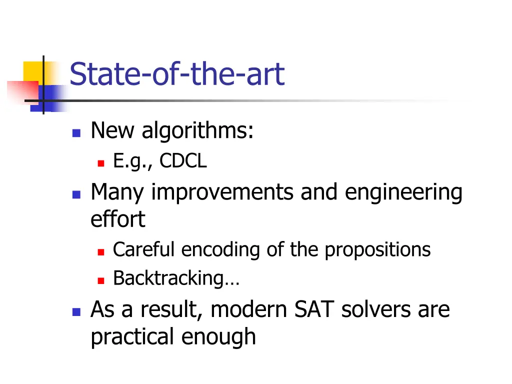 state of the art