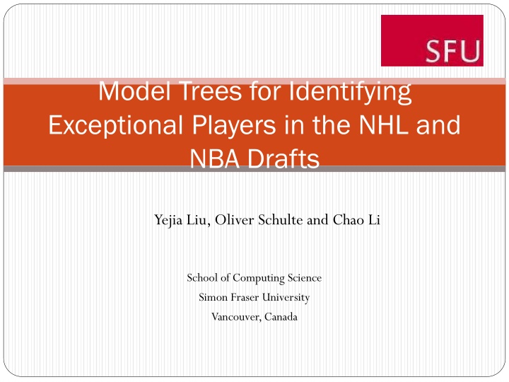 model trees for identifying exceptional players