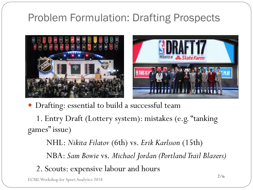 problem formulation drafting prospects