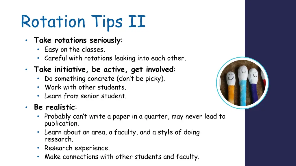 rotation tips ii take rotations seriously easy