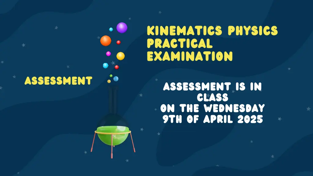kinematics physics practical examination