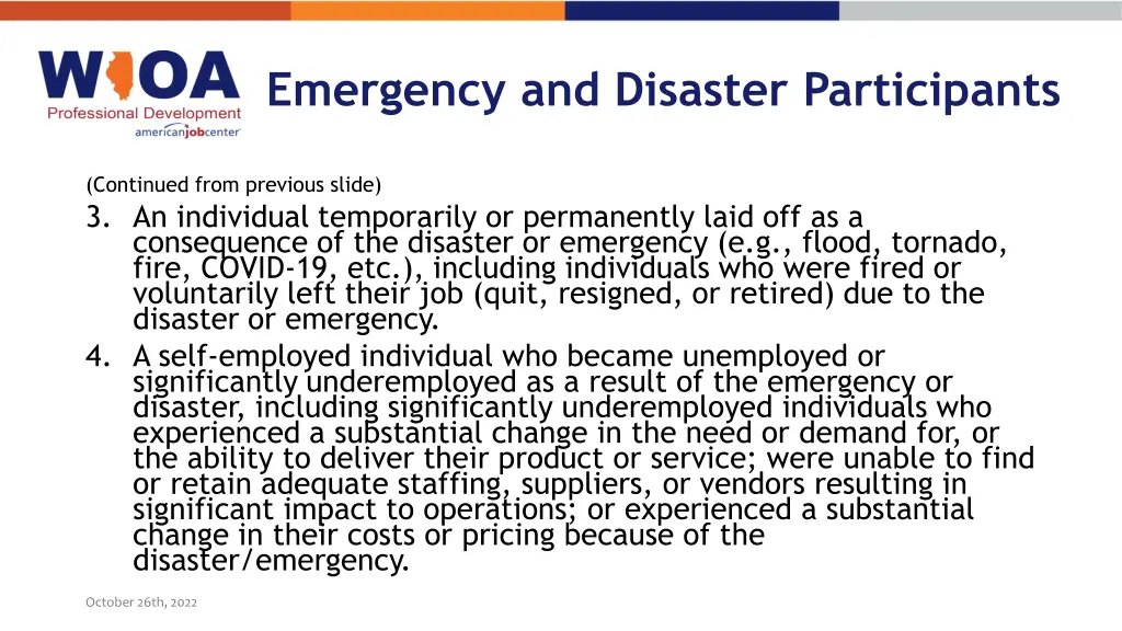 emergency and disaster participants 3