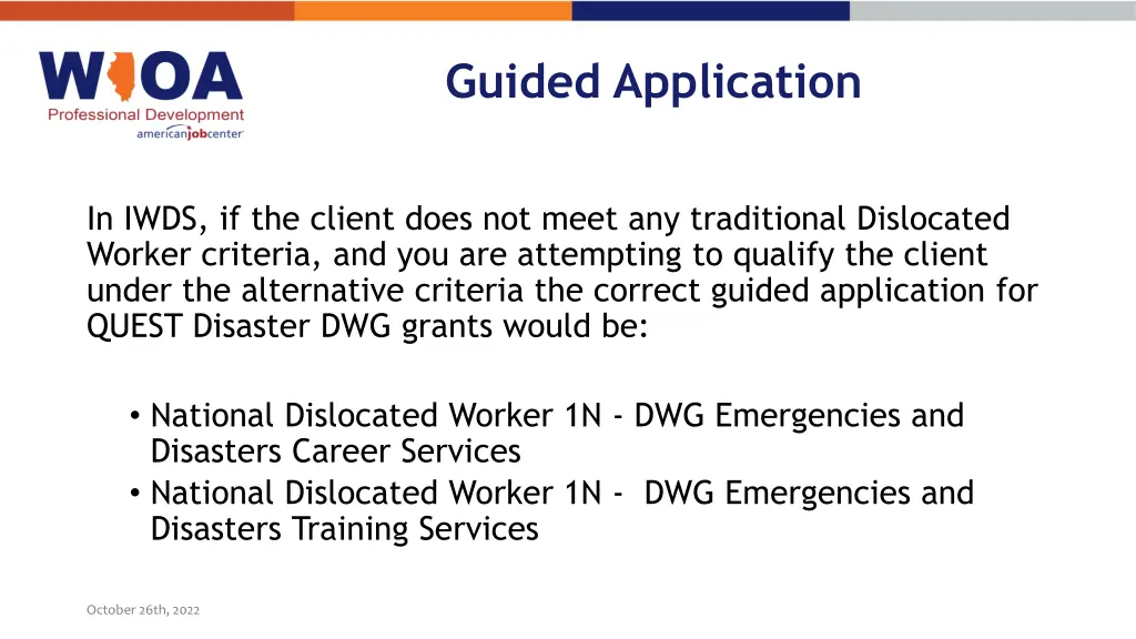 guided application 1
