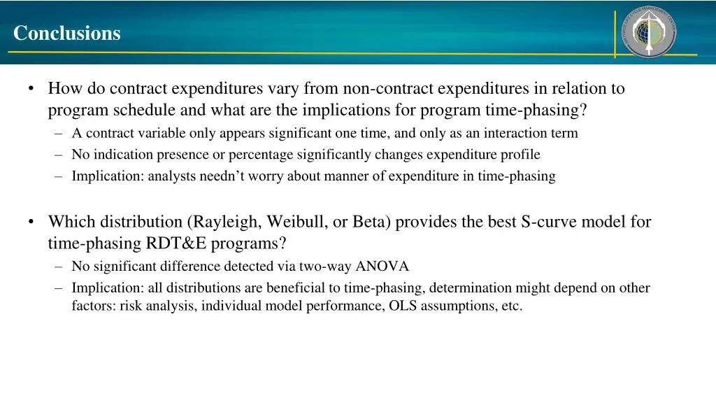 conclusions 1