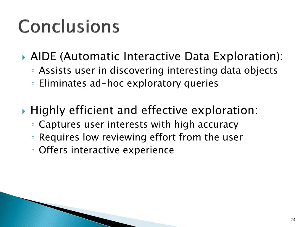 aide automatic interactive data exploration