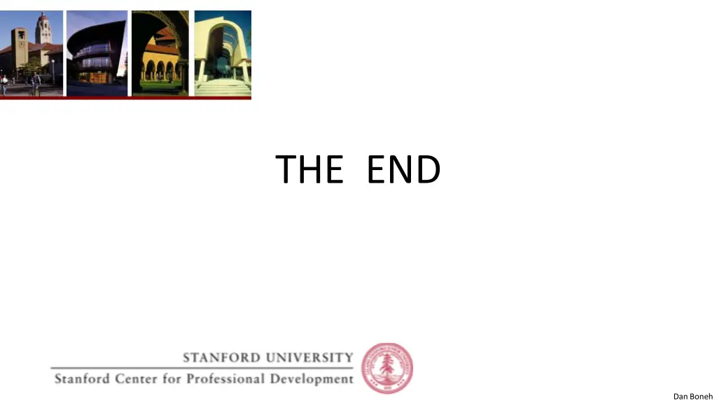 the end