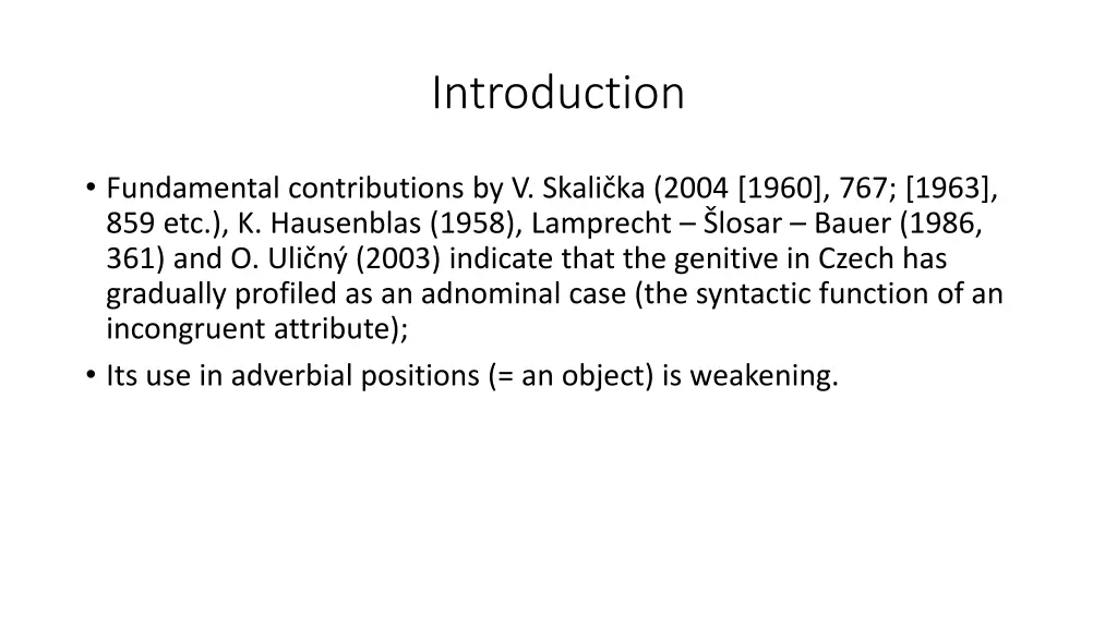 introduction