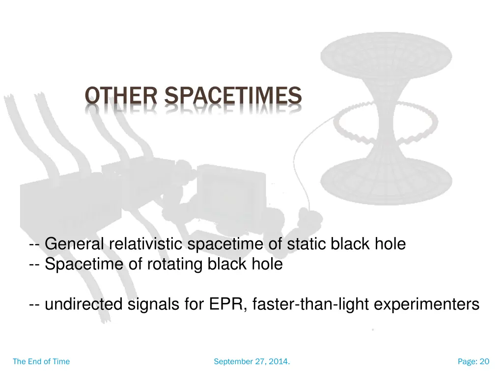 other spacetimes