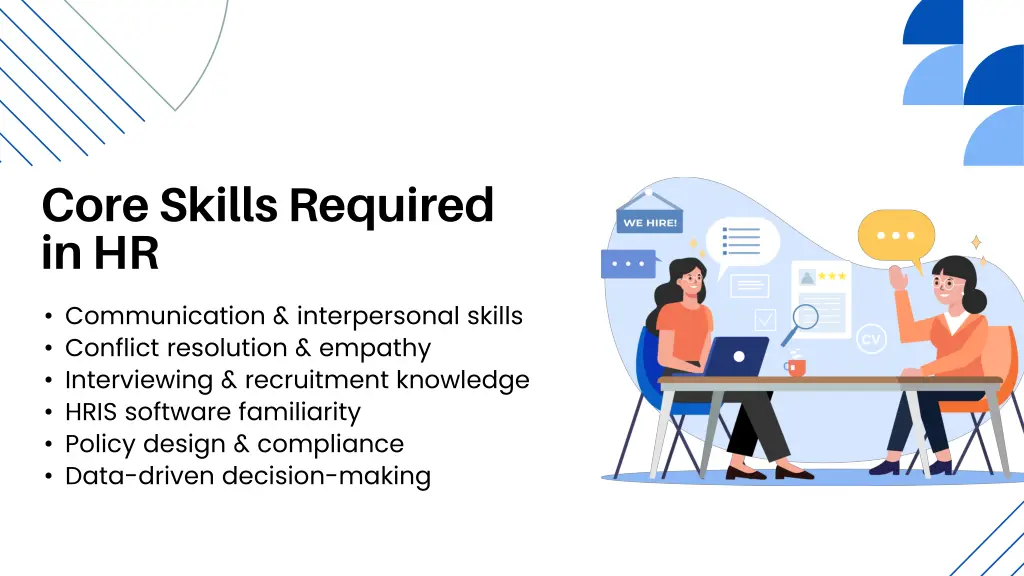 core skills required in hr