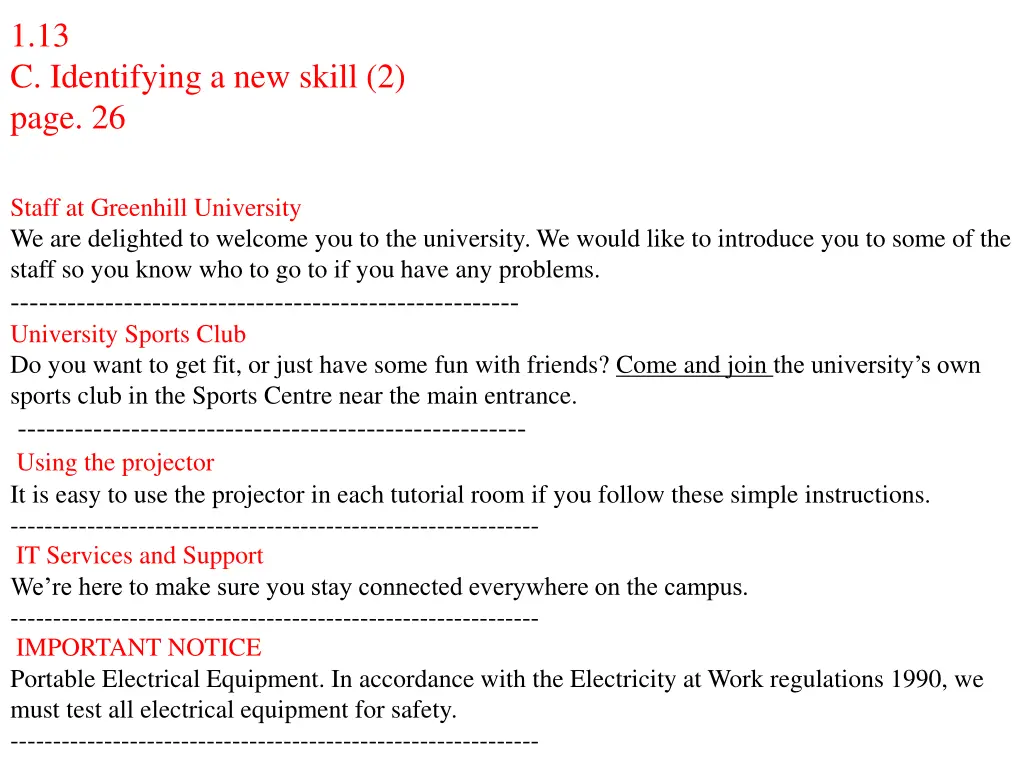 1 13 c identifying a new skill 2 page 26