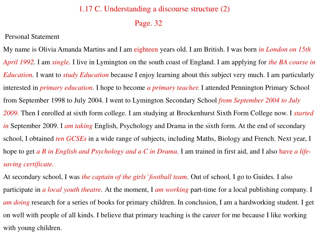 1 17 c understanding a discourse structure 2
