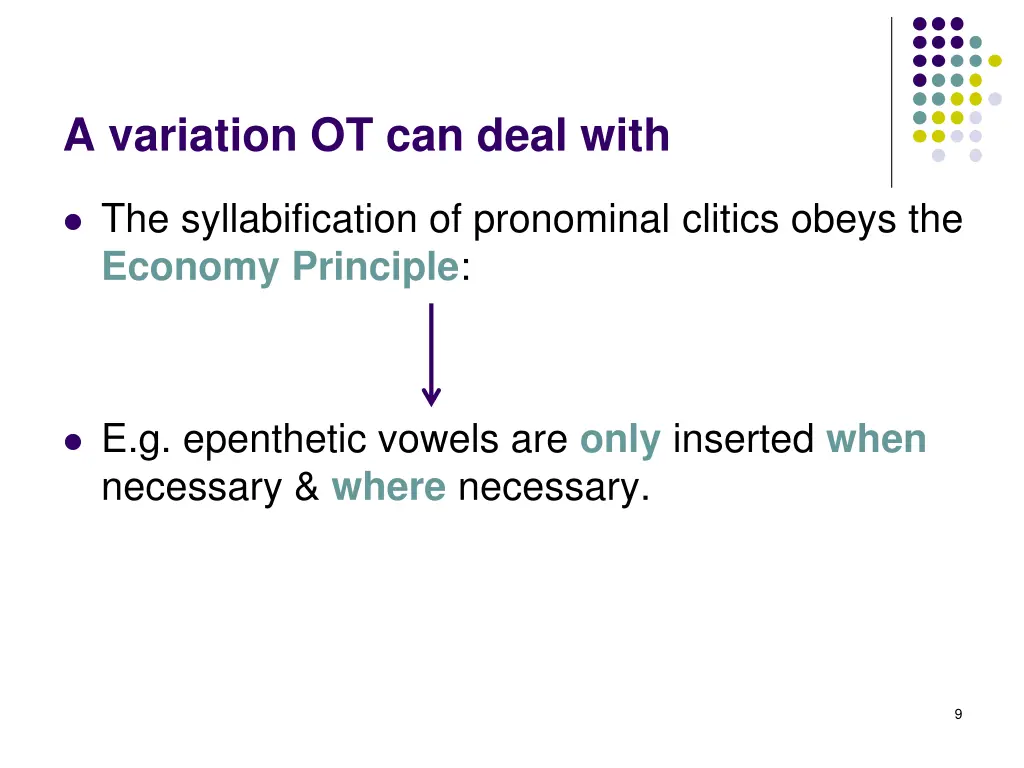 a variation ot can deal with