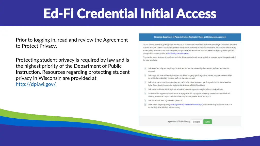 ed ed fi credential initial access fi credential