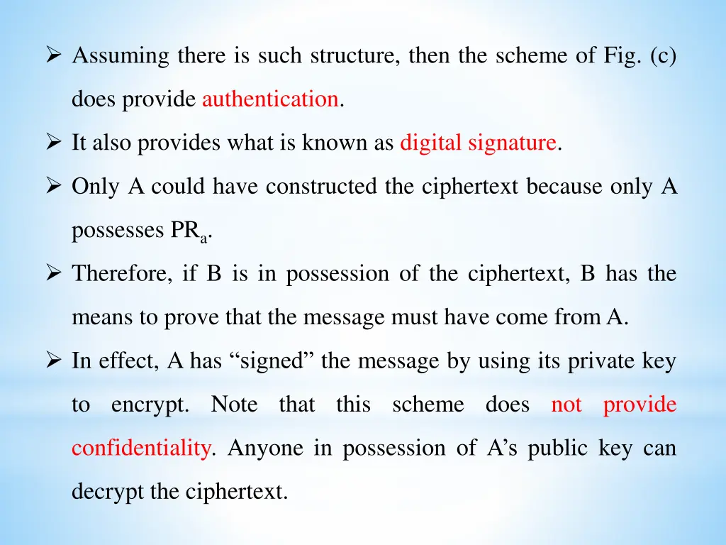 assuming there is such structure then the scheme