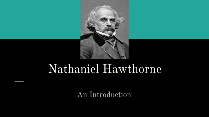 nathaniel hawthorne