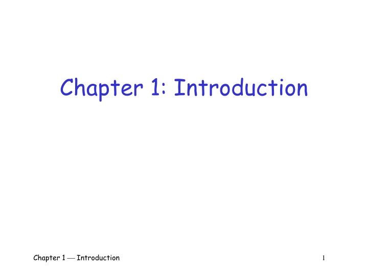 chapter 1 introduction
