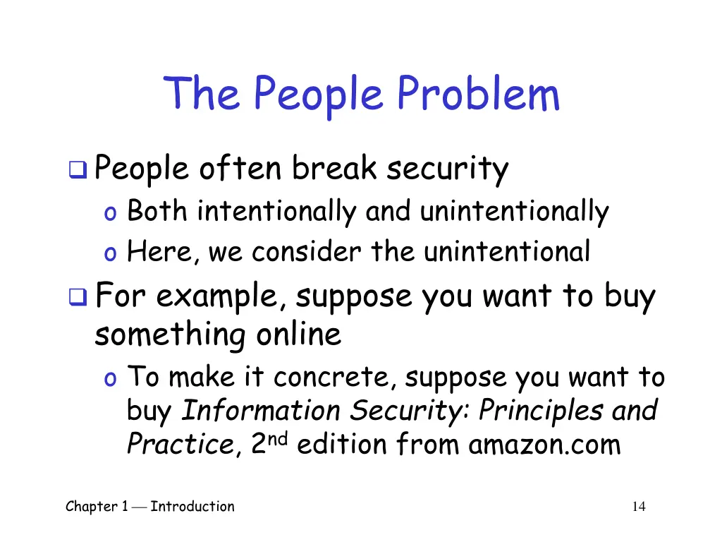 the people problem