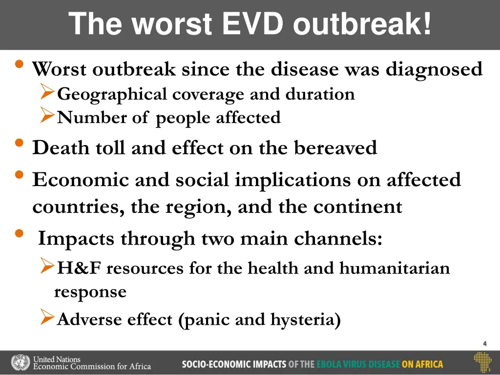 the worst evd outbreak