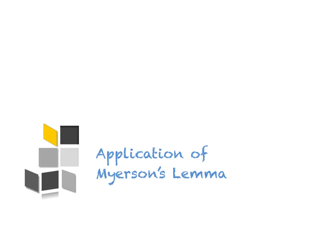 application of myerson s lemma