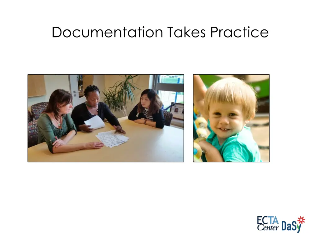 documentation takes practice