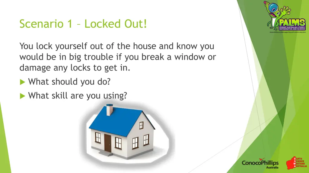 scenario 1 locked out