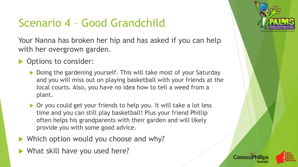scenario 4 good grandchild