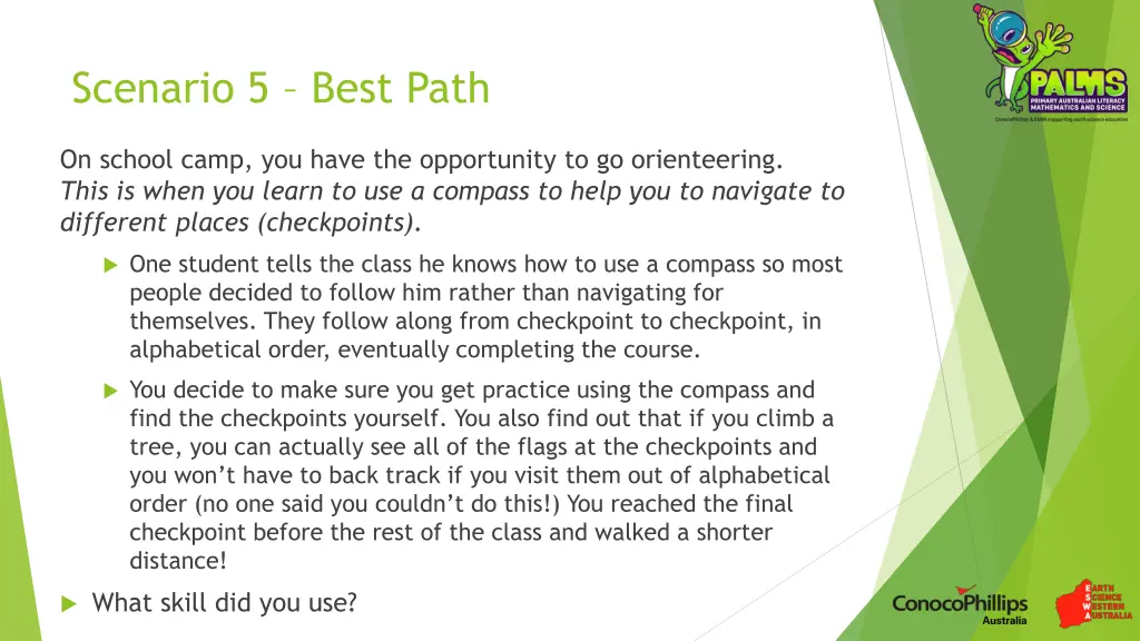 scenario 5 best path