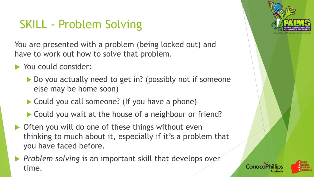 skill problem solving