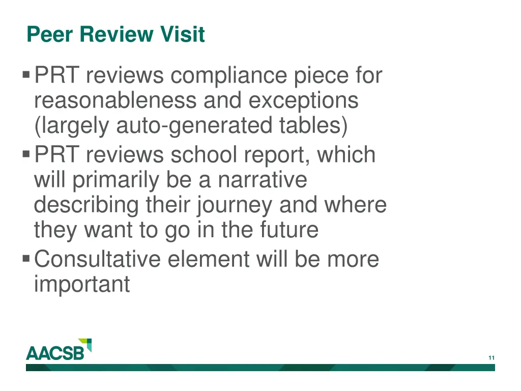 peer review visit