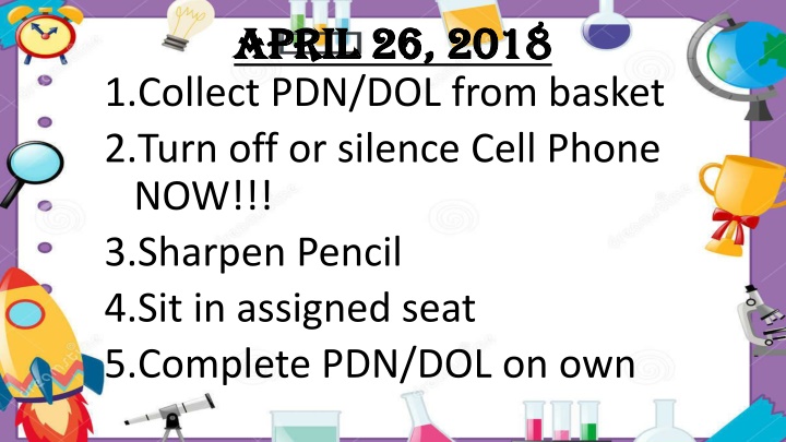 april 26 april 26 2018 1 collect pdn dol from