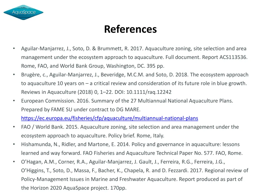 references