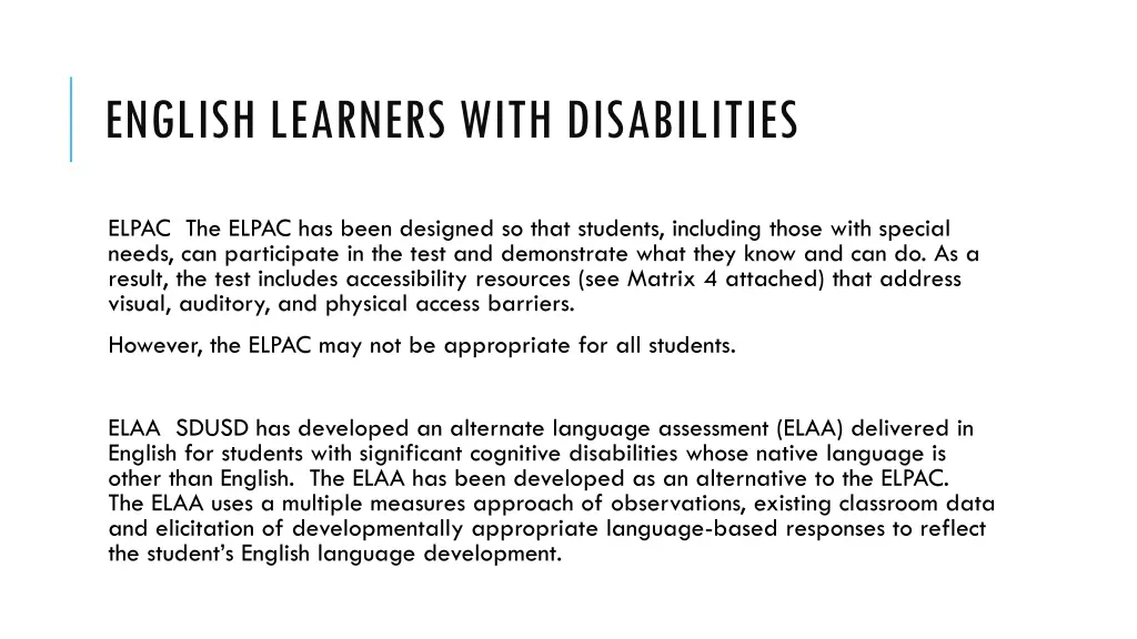 english learners with disabilities
