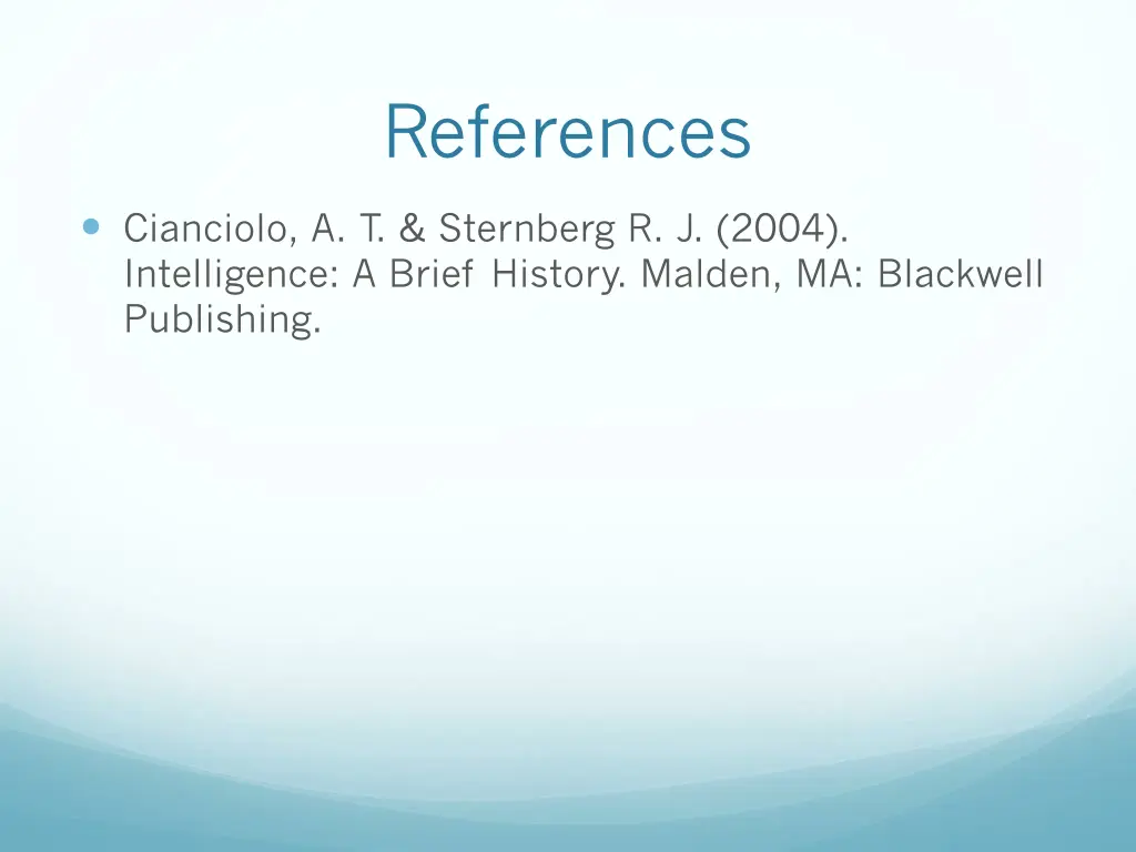 references