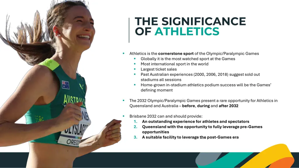 the significance of athletics