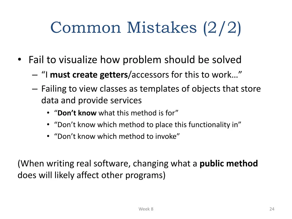 common mistakes 2 2