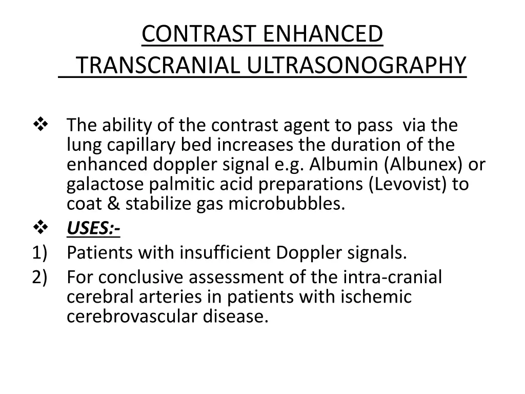 contrast enhanced transcranial ultrasonography 1