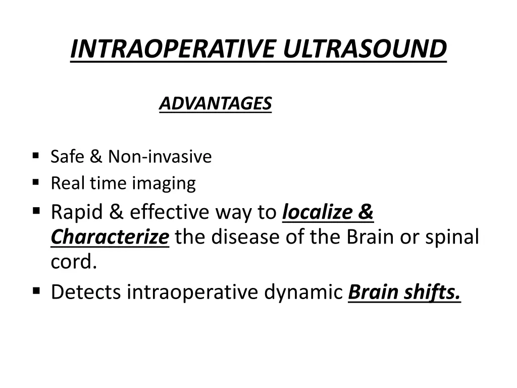 intraoperative ultrasound 10