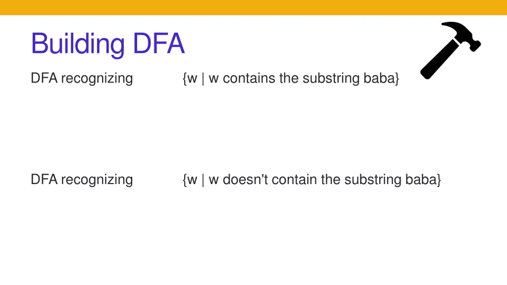 building dfa 2