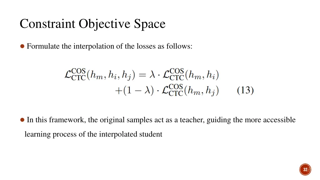 constraint objective space 1