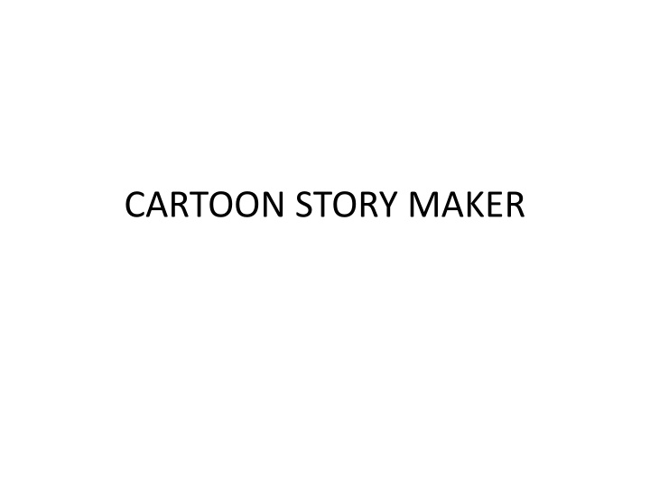 cartoon story maker