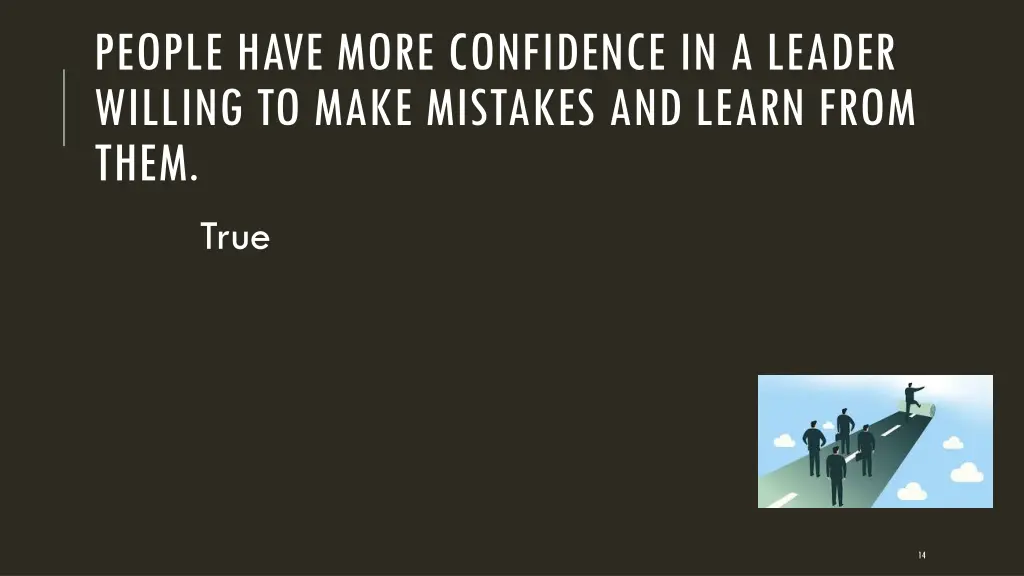 people have more confidence in a leader willing