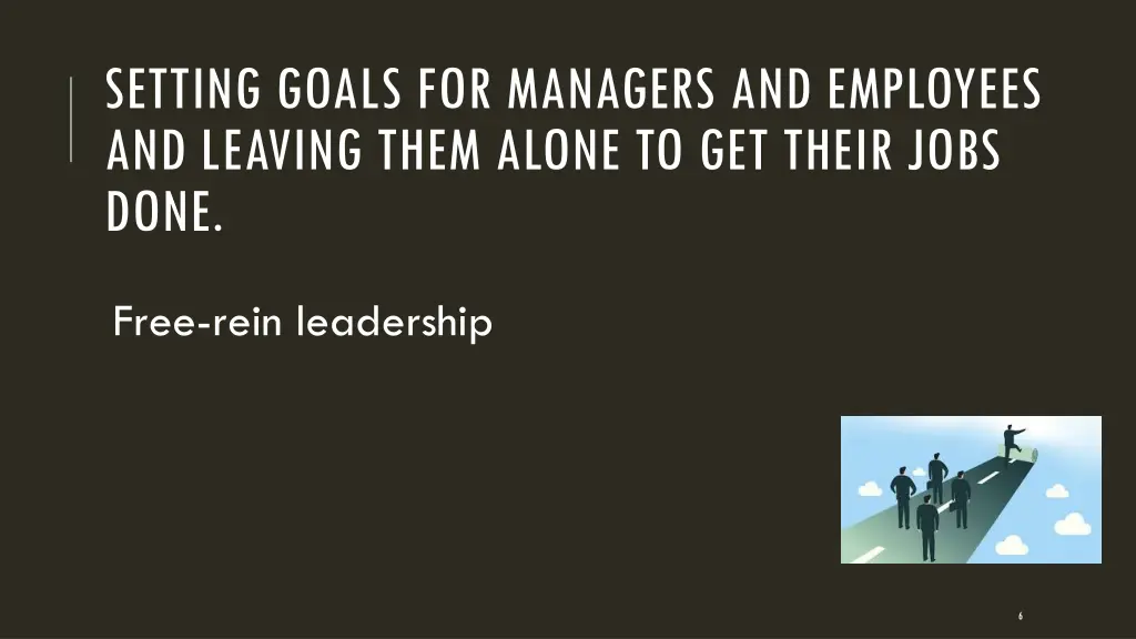 setting goals for managers and employees
